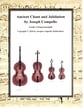 Ancient Chant and Jubilation Orchestra sheet music cover